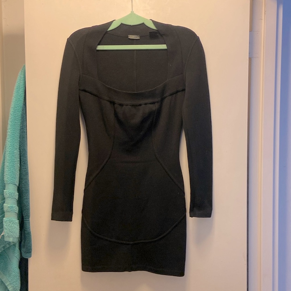 Alaia knit dress, black, small